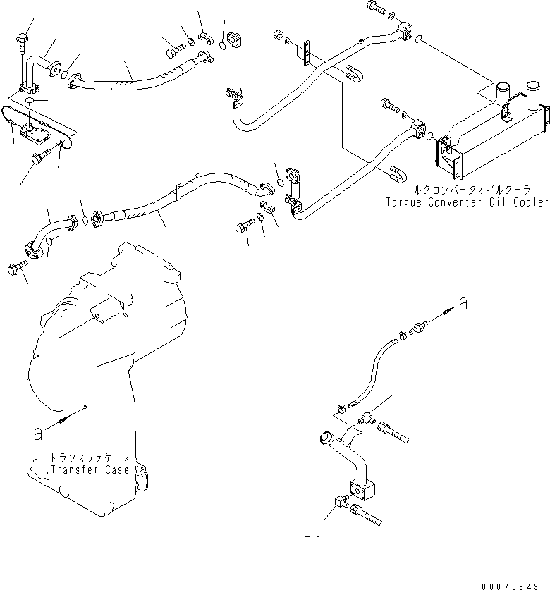 Шланг 07297-01410 KOMATSU