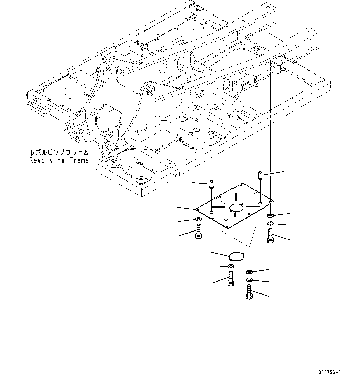 Упорное кольцо 208-54-83991 KOMATSU