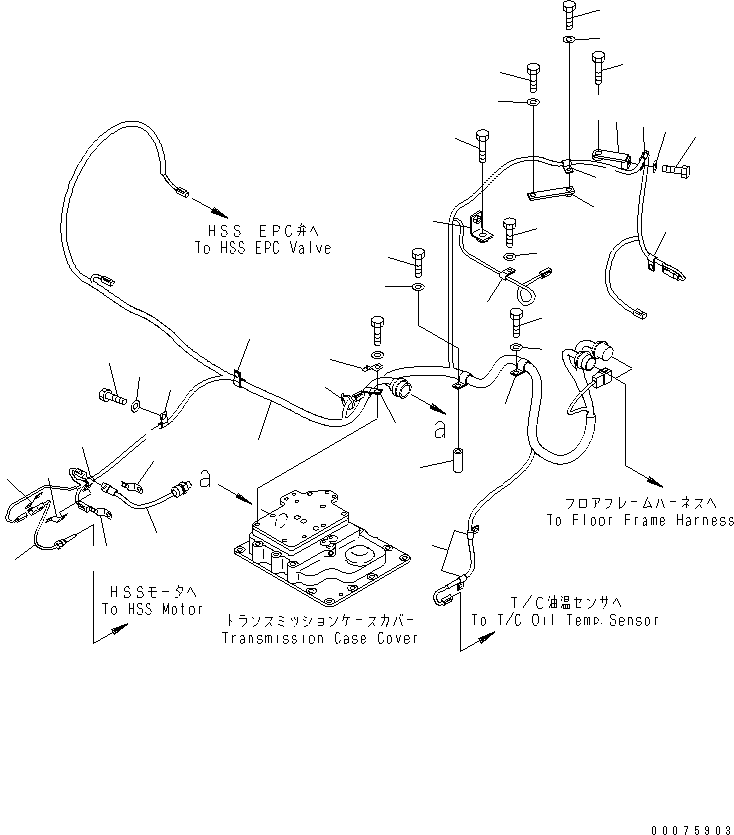 Жгут проводов 154-969-4211 KOMATSU