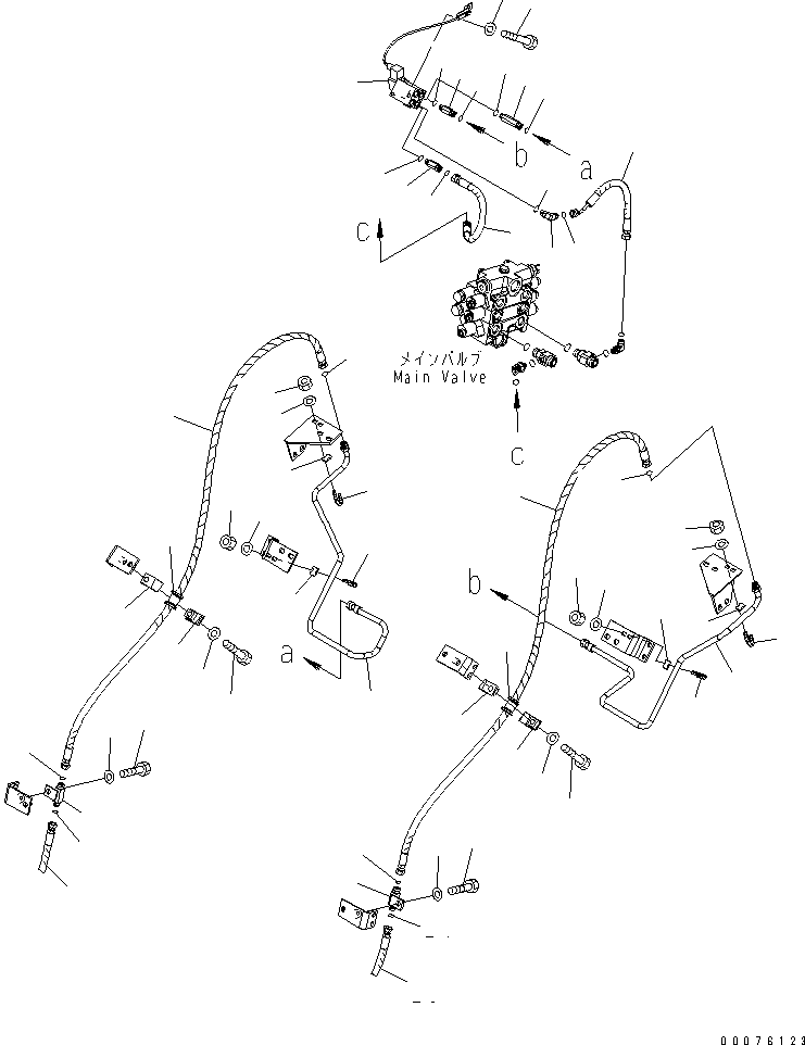 Гайка 01496-00807 KOMATSU