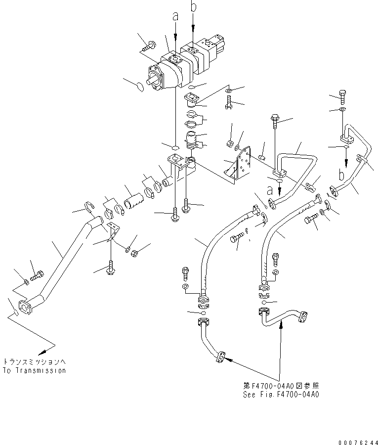 Шланг 07119-11211 KOMATSU