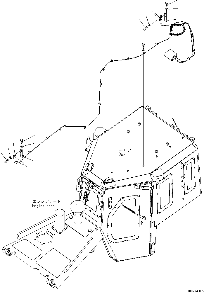 Кронштейн 14X-890-1260 KOMATSU