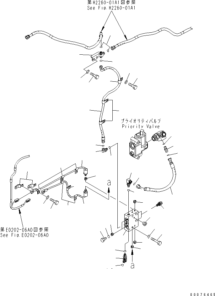 Шланг 02766-003A4 KOMATSU