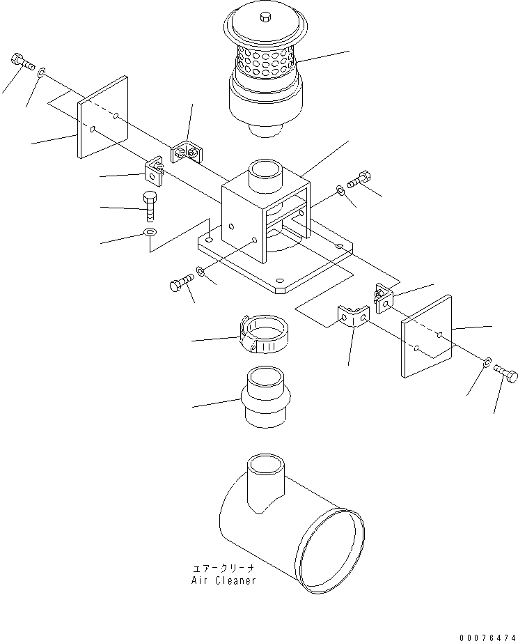Монтажный кронштейн 421-U12-A150 KOMATSU