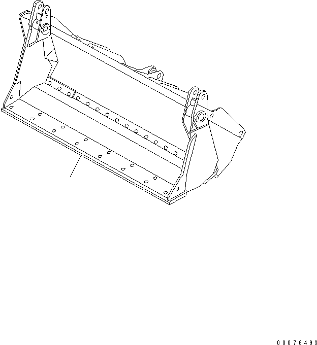 Ковш 421-N12-A130 KOMATSU