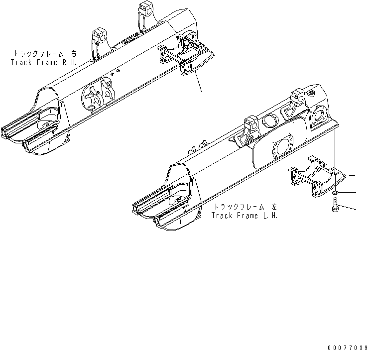 Ограждение 134-30-66630 KOMATSU