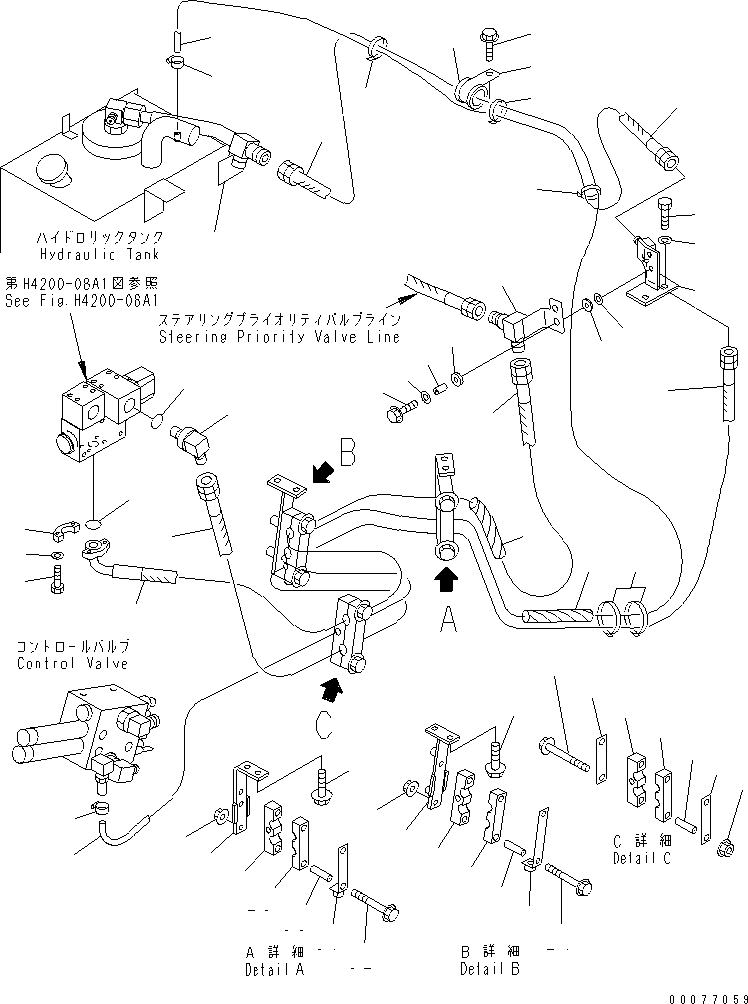 Шланг 416-N24-2510 KOMATSU