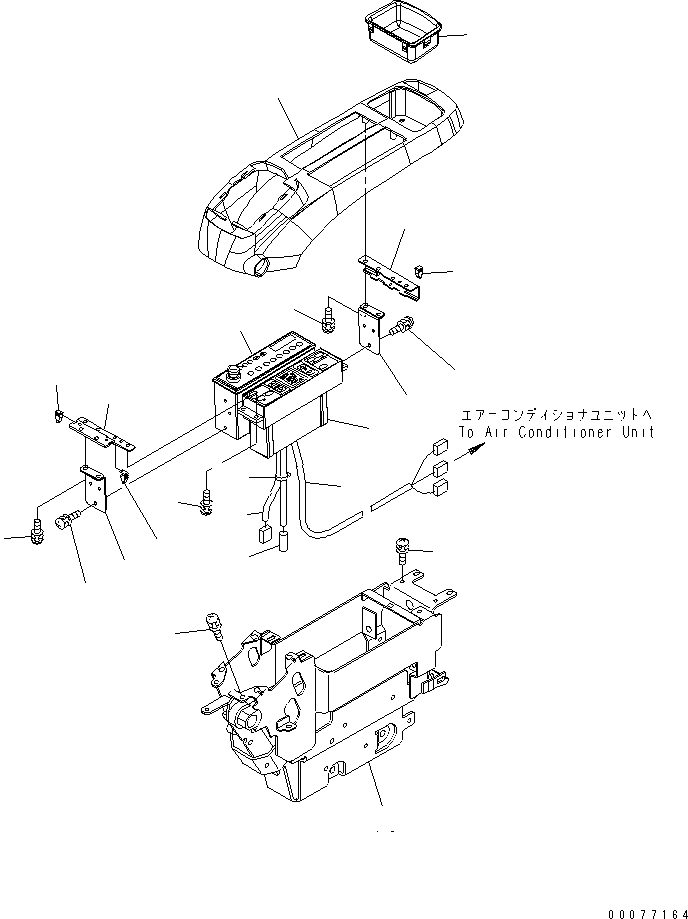 Радиоприёмник 207-06-71721 KOMATSU