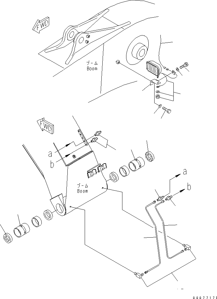 WIRE,(SEE FIG.T1110-04A0) (22U-06-21350) KOMATSU