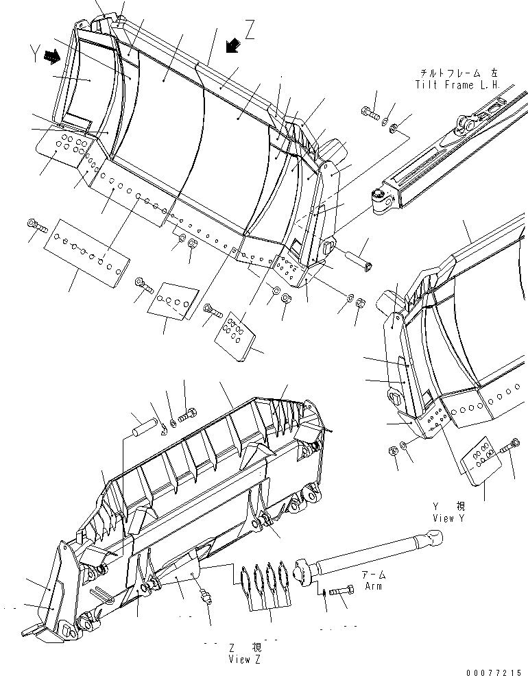 Stopper, Welded 17M-71-48261 KOMATSU