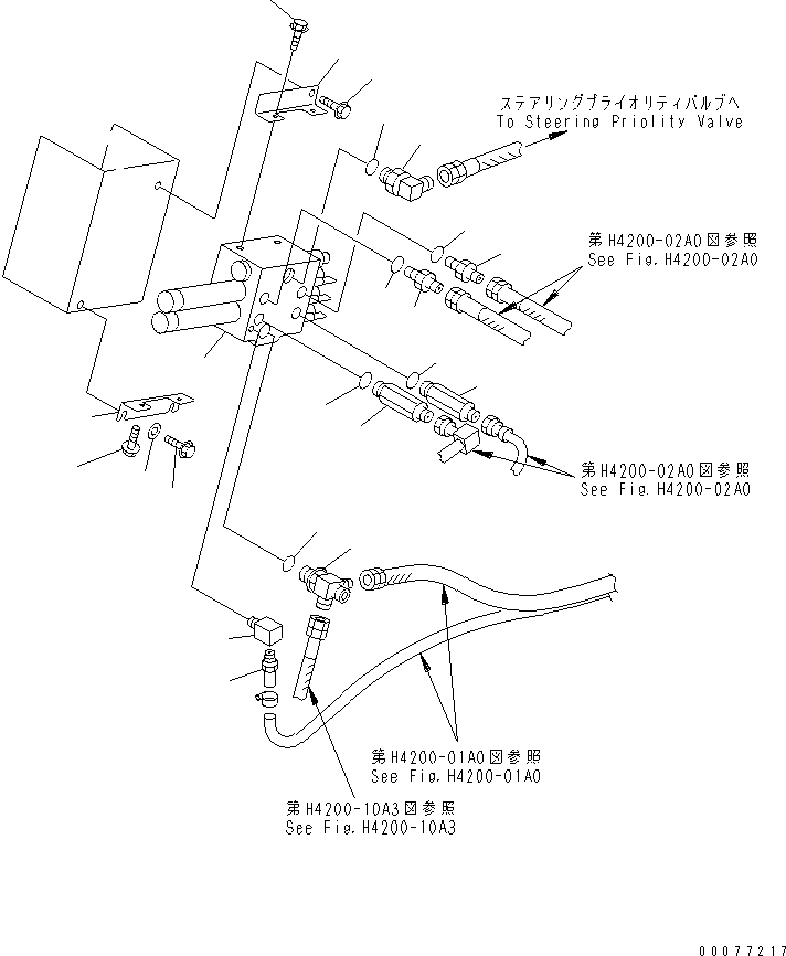 CONTROL VALVE,LOADER (700-82-81003) KOMATSU