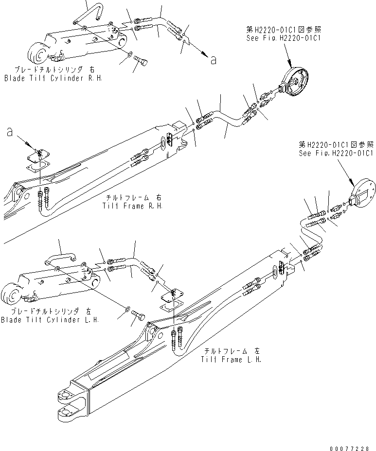 Ручка 17M-71-48690 KOMATSU