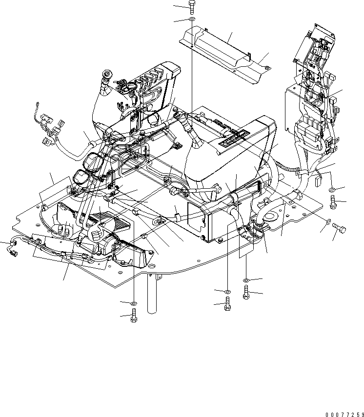 Кронштейн 22B-06-28520 KOMATSU