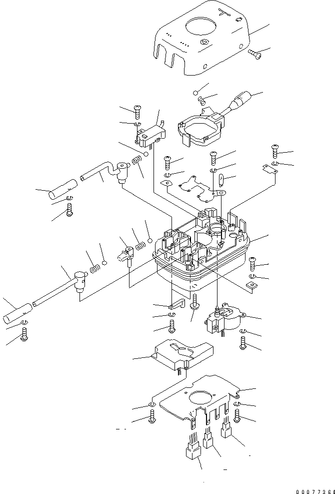 SWITCH ASS'Y,TRANSMISSION 417-43-26121 KOMATSU