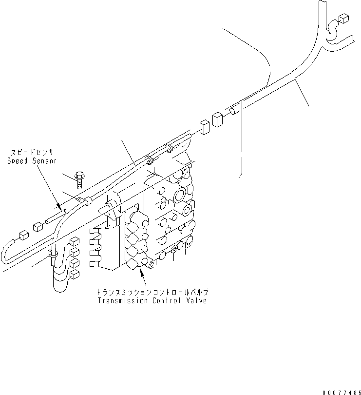 Жгут проводов 417-06-22640 KOMATSU