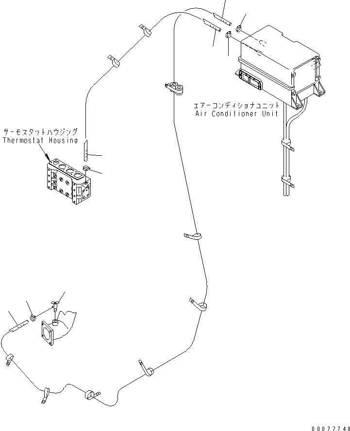 Шланг 09483-40532 KOMATSU