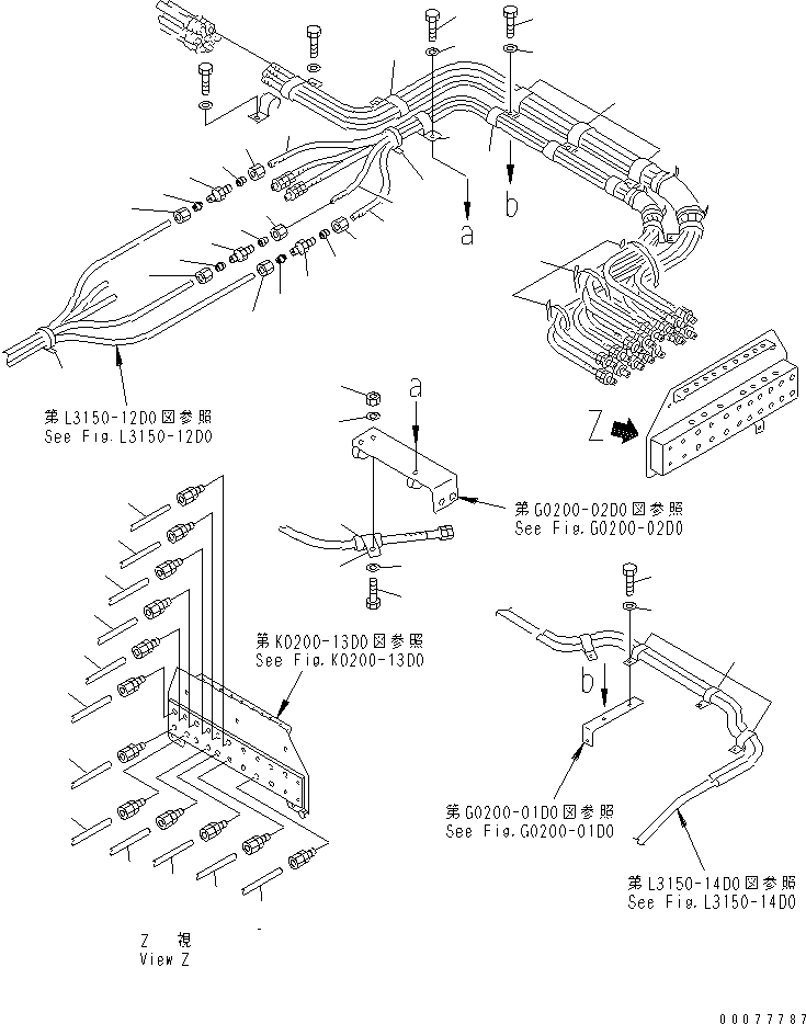 трубка 07822-00829 KOMATSU