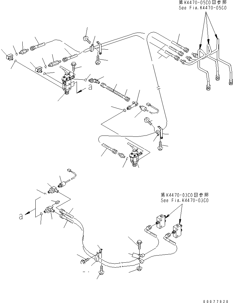 Шланг 07626-10415 KOMATSU