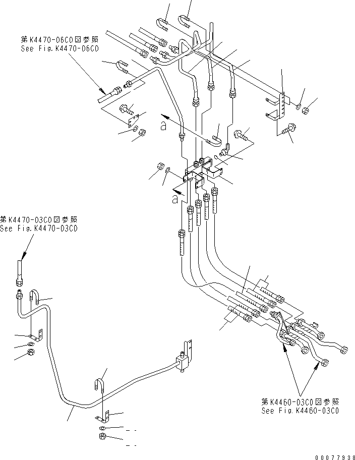 Шланг 07108-30607 KOMATSU
