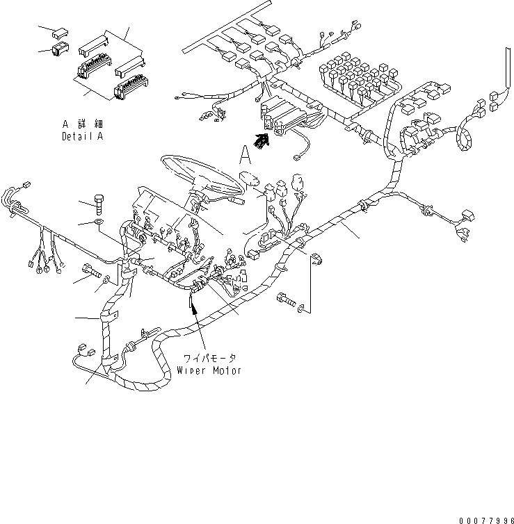 Жгут проводов 569-06-64315 KOMATSU