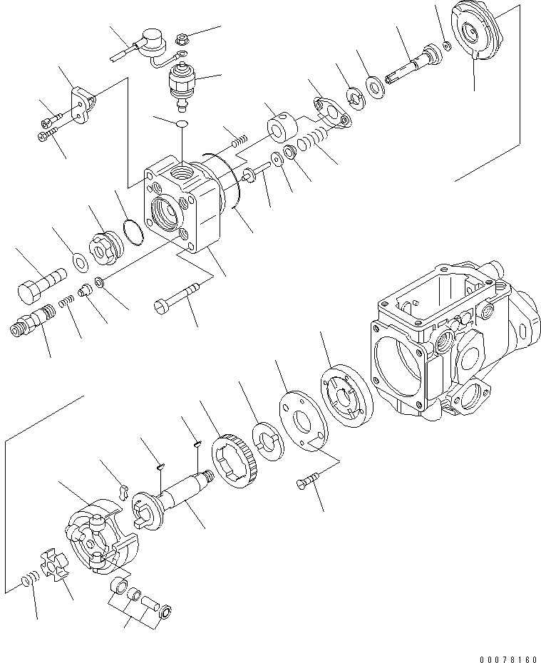 Пружина DK146206-0100 KOMATSU