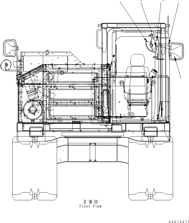Кронштейн 14S-54-24380 KOMATSU