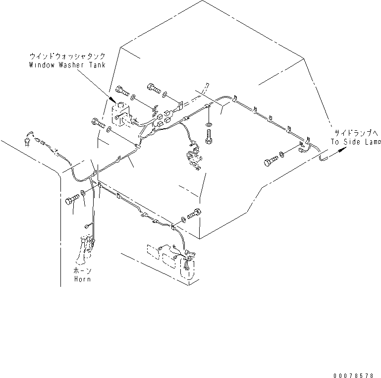 Жгут проводов 561-06-63522 KOMATSU