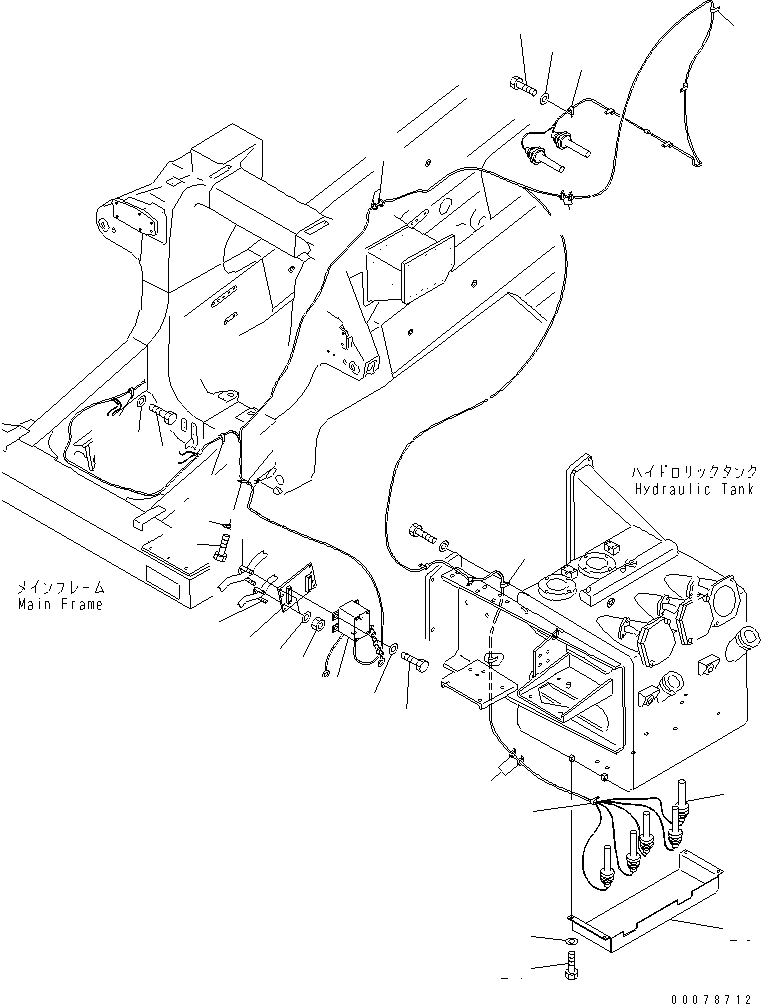 Крышка 561-84-63130 KOMATSU