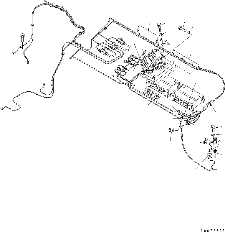 WIRING HARNESS,DOWNLOAD 561-97-62420 KOMATSU