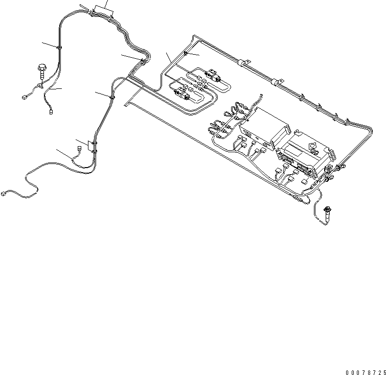 Жгут проводов 561-97-62280 KOMATSU