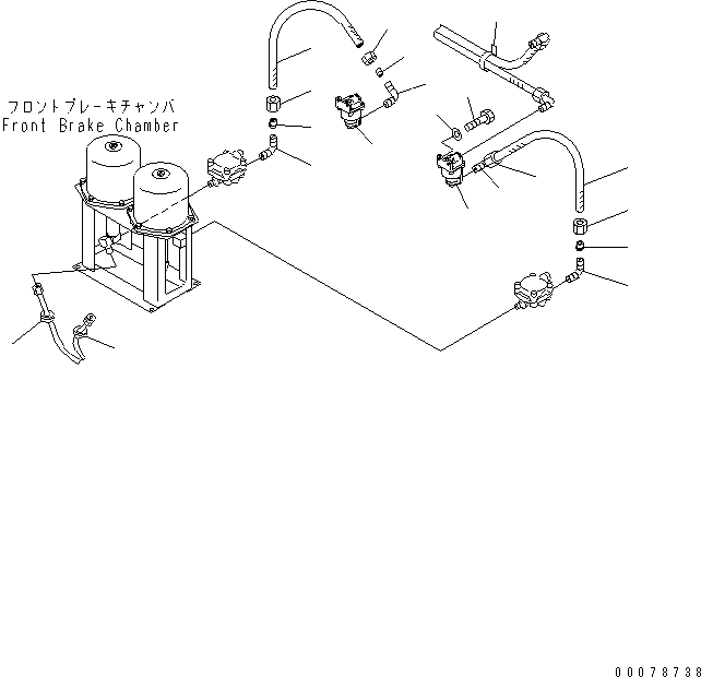 RATIO VALVE ASS'Y 569-88-63510 KOMATSU