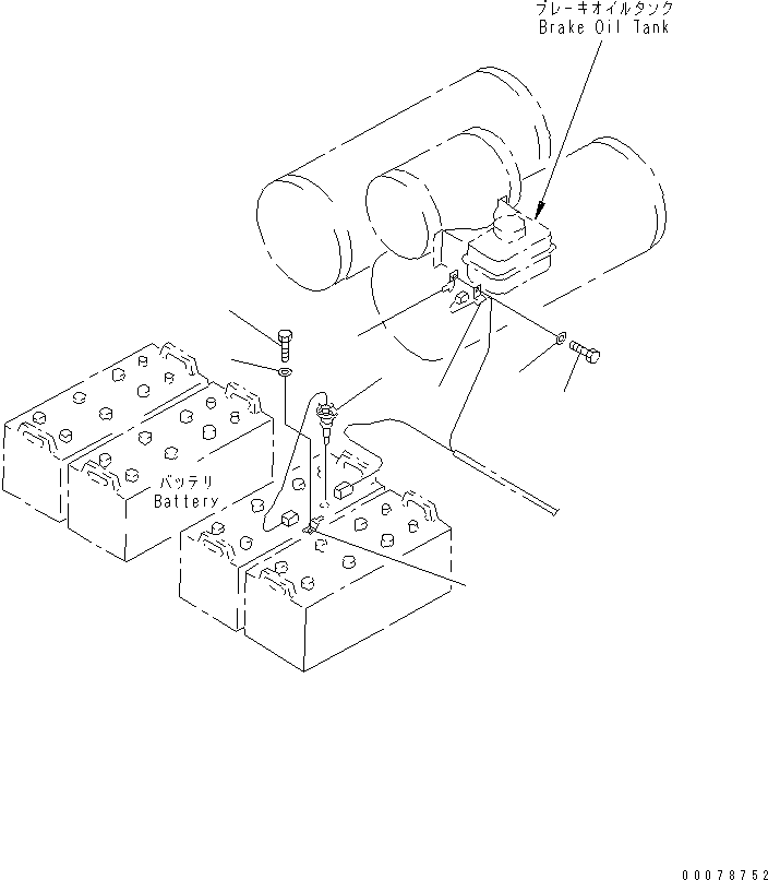 SENSOR,BATTERY LIQUID LEVEL 7861-92-4400 KOMATSU