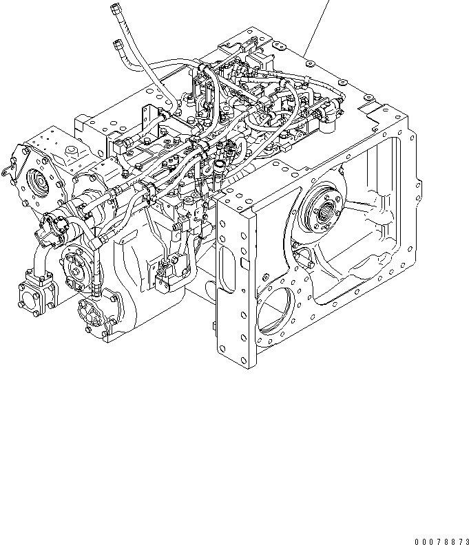 POWER TRAIN ASS'Y (134-22-60051) KOMATSU