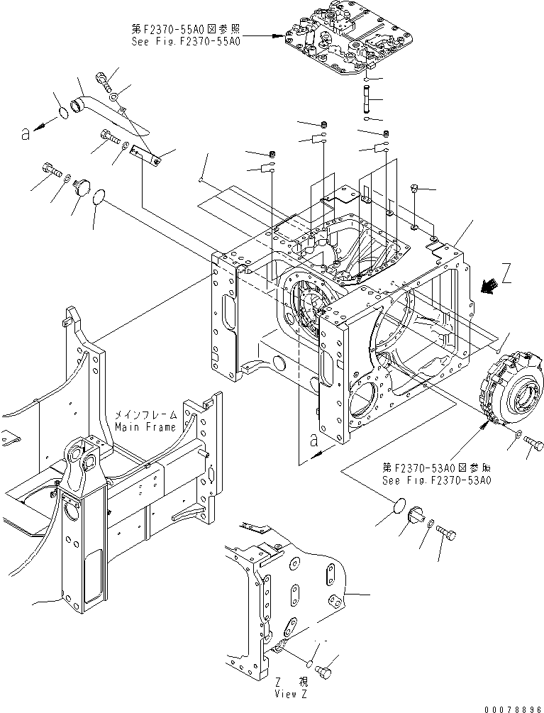 Корпус 134-22-67111 KOMATSU