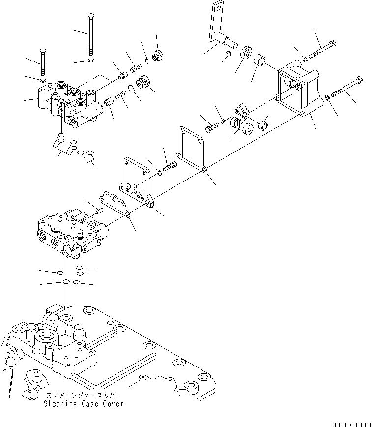 Клапан в сборе (134-40-61000) KOMATSU