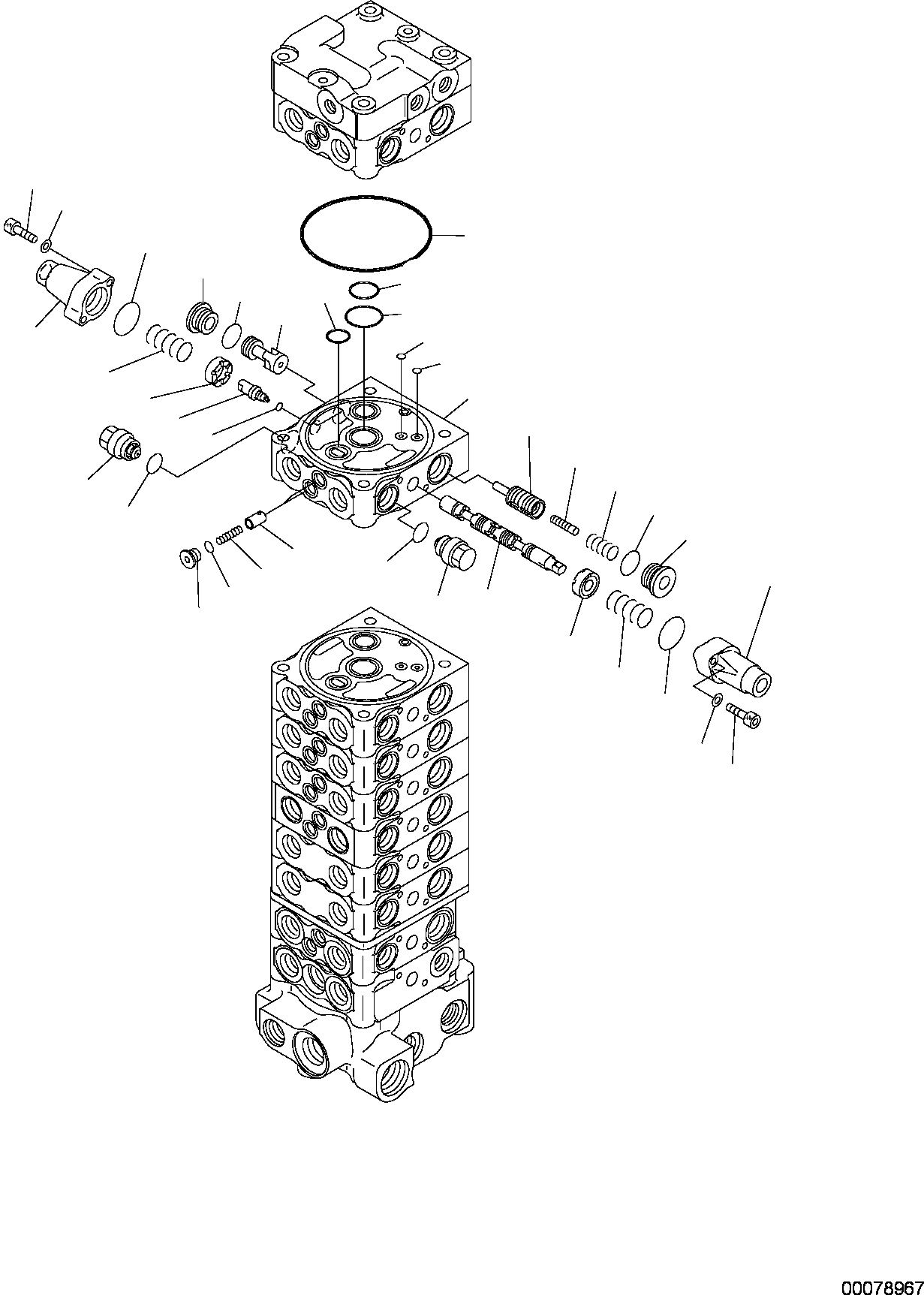 Фильтрующий элемент 723-21-07400 KOMATSU