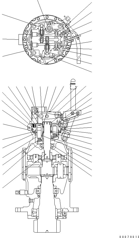 Пластина KBB0111-23054 KOMATSU