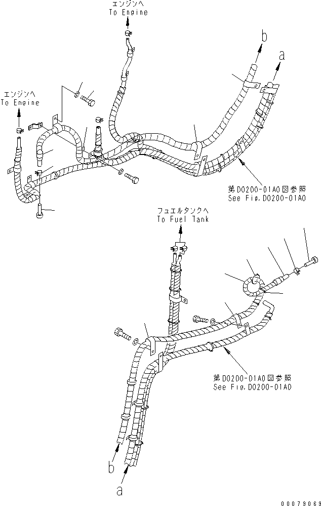 Защитный рукав 08017-81036 KOMATSU