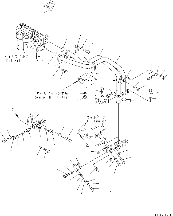 TUBE,OUTLET 6166-55-5970 KOMATSU