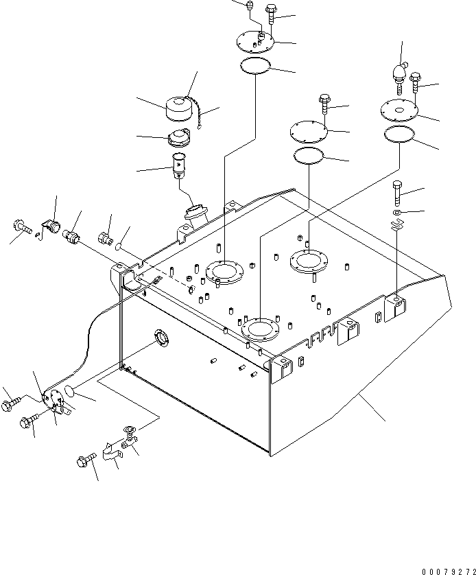 SENSOR,FUEL 427-04-22510 KOMATSU