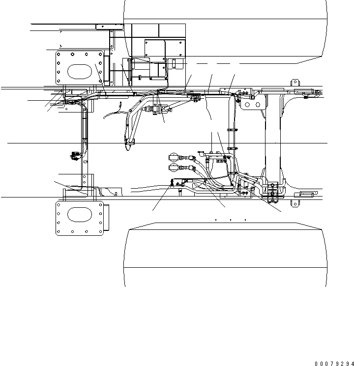 Жгут проводов 41F-S05-1661 KOMATSU