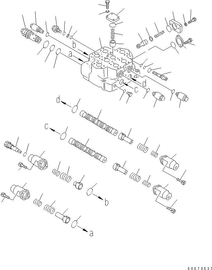 болт 01010-51460 KOMATSU