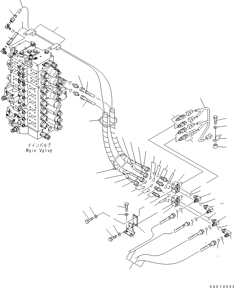 HOSE,(SEE FIG. H1840-03A0) (207-62-42150) KOMATSU