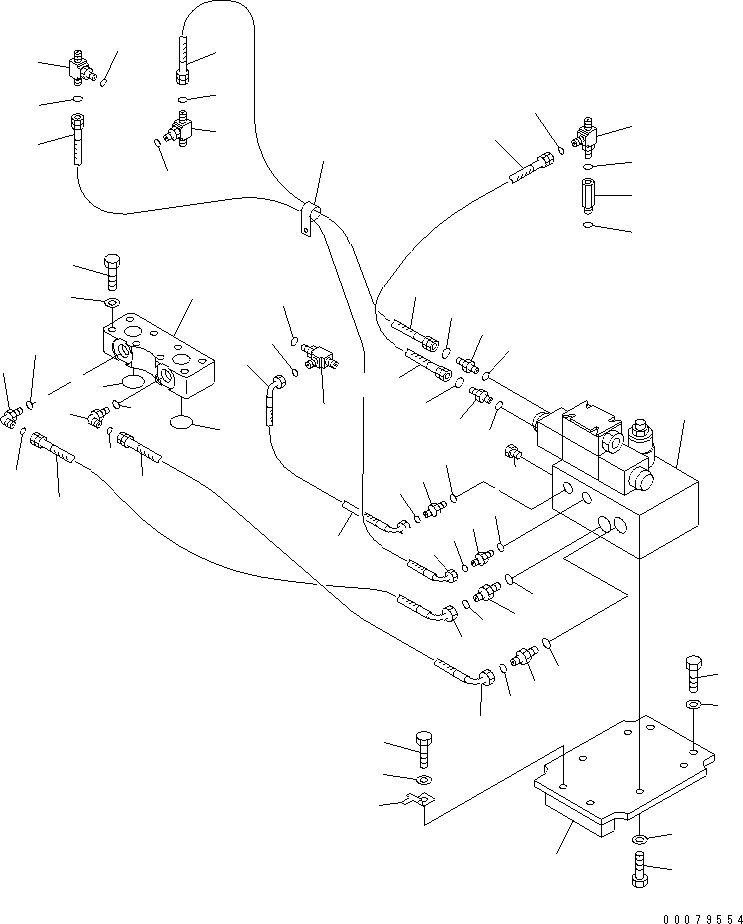 VALVE ASSEMBLY (SSW) 20Y-60-A1510 KOMATSU