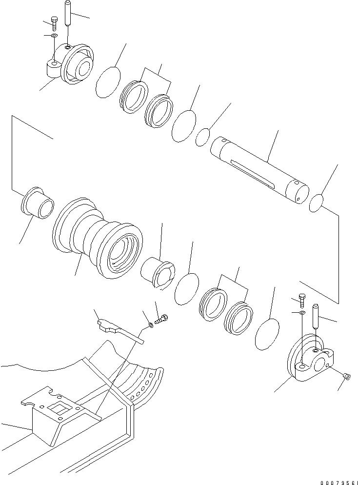 Пластина 206-30-81220 KOMATSU