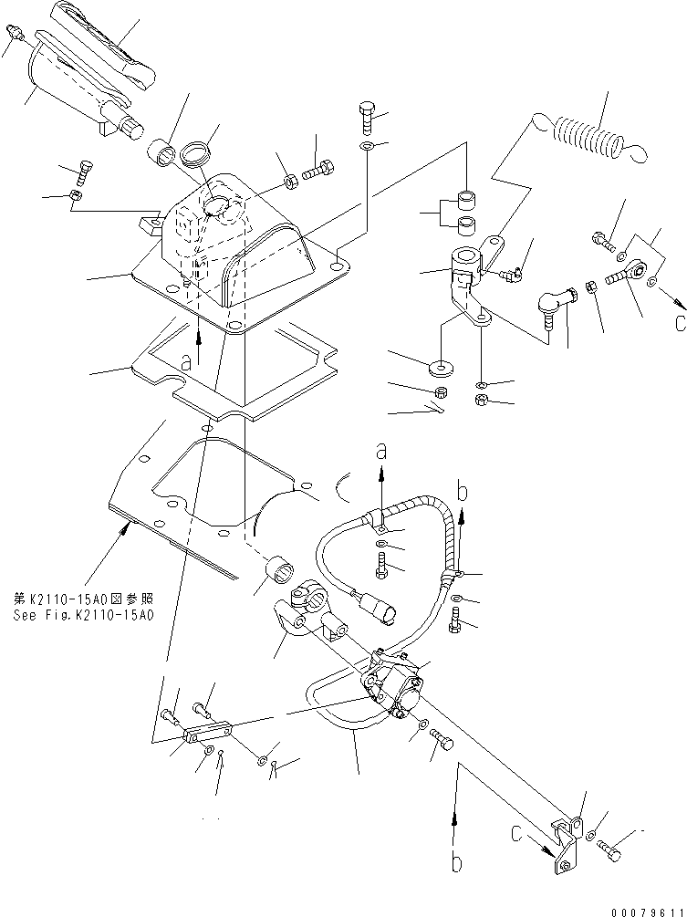 Лист 14Z-43-24540 KOMATSU
