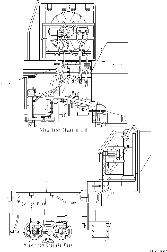 Трубка 427-S05-1370 KOMATSU