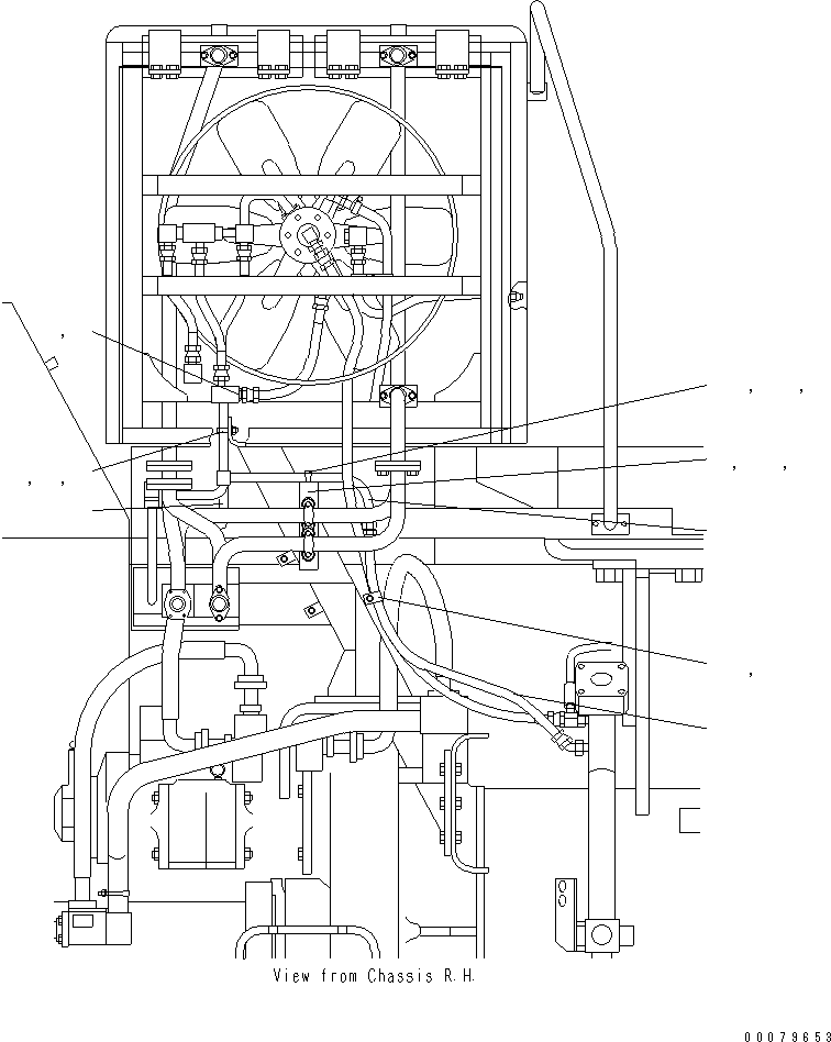 Трубка 41F-S05-1530 KOMATSU