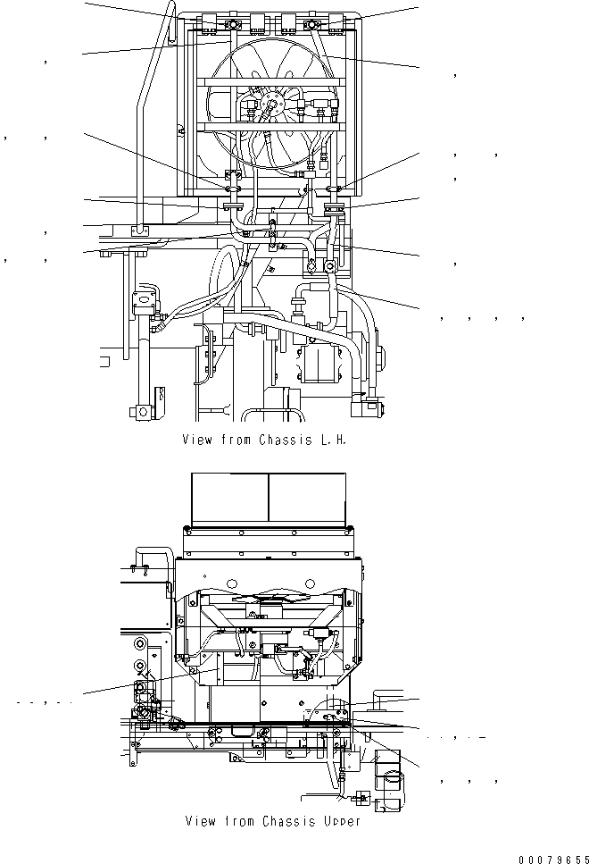 Трубка 41F-S05-1280 KOMATSU