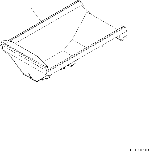 Корпус 56B-83-27100 KOMATSU